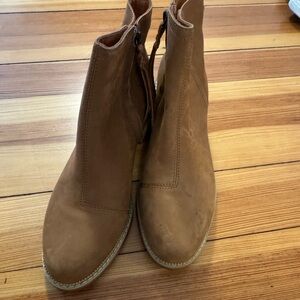 Toms Brown Ankle Booties